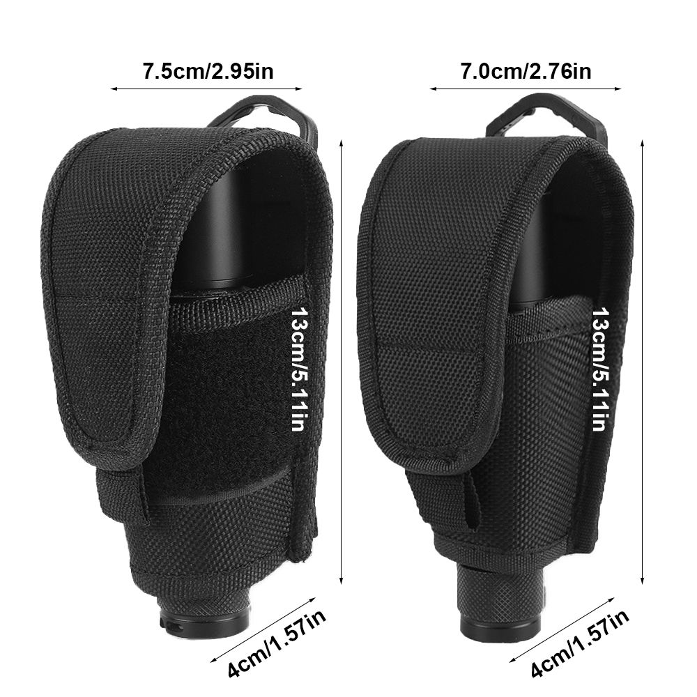 Edc Carry Kit - Tactical Flashlight Pouch Holster Outdoor Torch