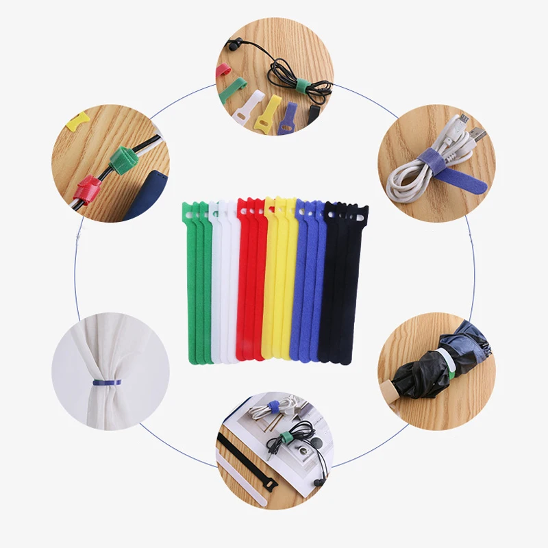 50pcs Reusable Hook and Loop C - Gear Tie Reusable review and price