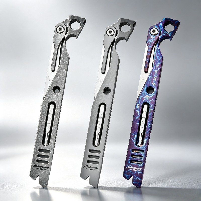 Titanium EDC Pry Bar Tool, Poc - Titanium Pry Bar review and price