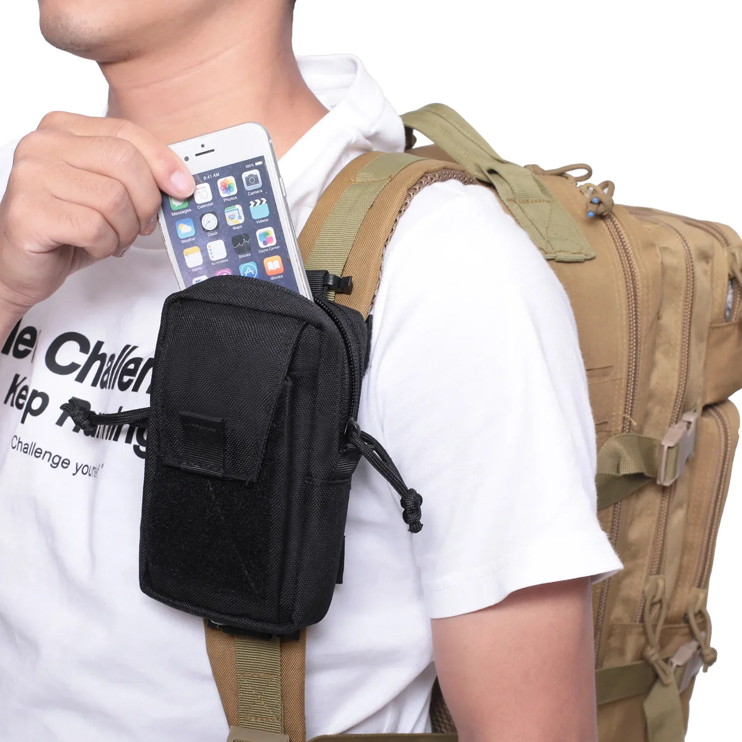 Molle Backpack Strap Phone Hol - Edc Carry Belt review and price