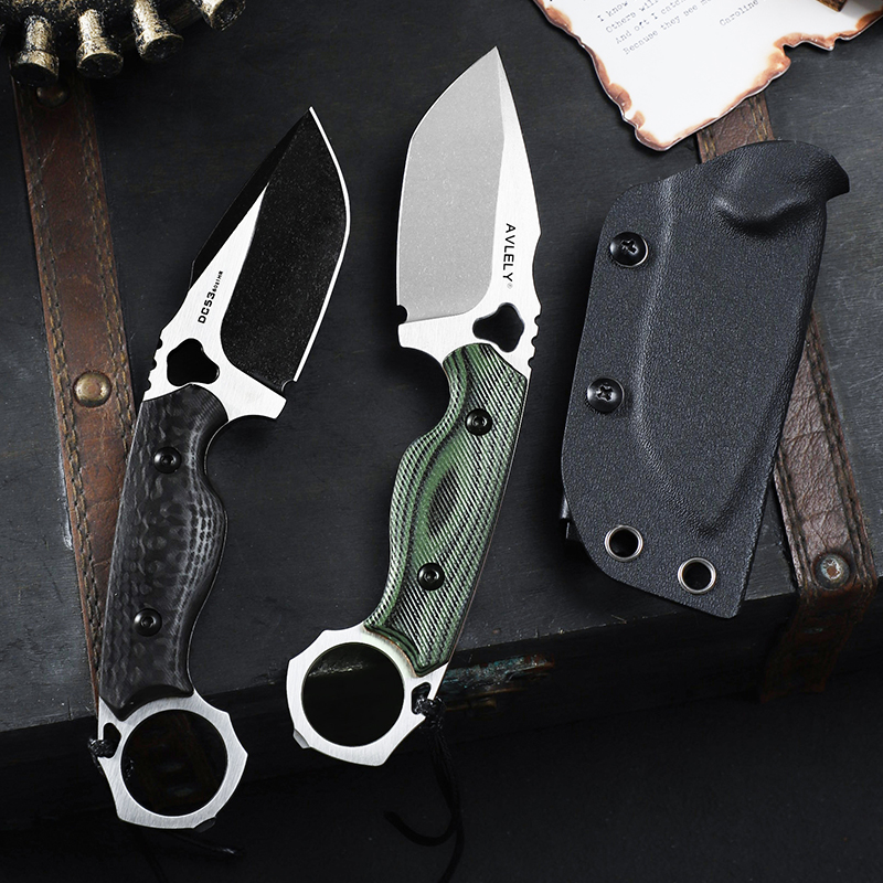 High-quality DC53 steel fixed- - Edc Fixed Blade Deep Carry review and price