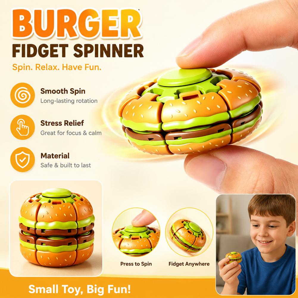 Humburger Fidget Spinner Toy R - Fidget Spinner Bearing review and price