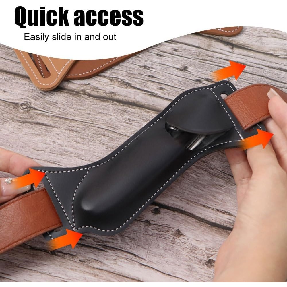 Tactical EDC Folding Knife She - Leather Edc. Carry Pouch review and price