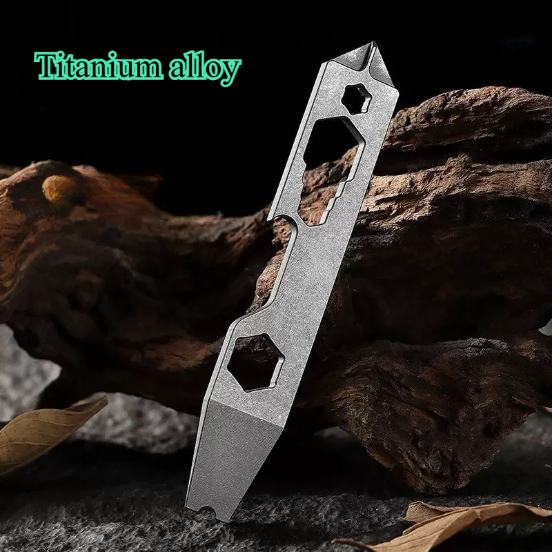 Titanium Alloy Mini Outdoor Mu - Titanium Pry Bar review and price