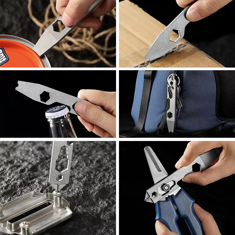 Titanium Alloy Mini Outdoor Mu - Titanium Pry Bar review and price