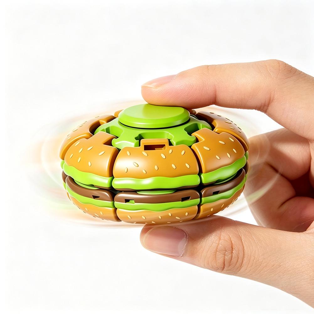 Burger Gyroscope Fidget Toy Fi - Fidget Spinner Bearing review and price