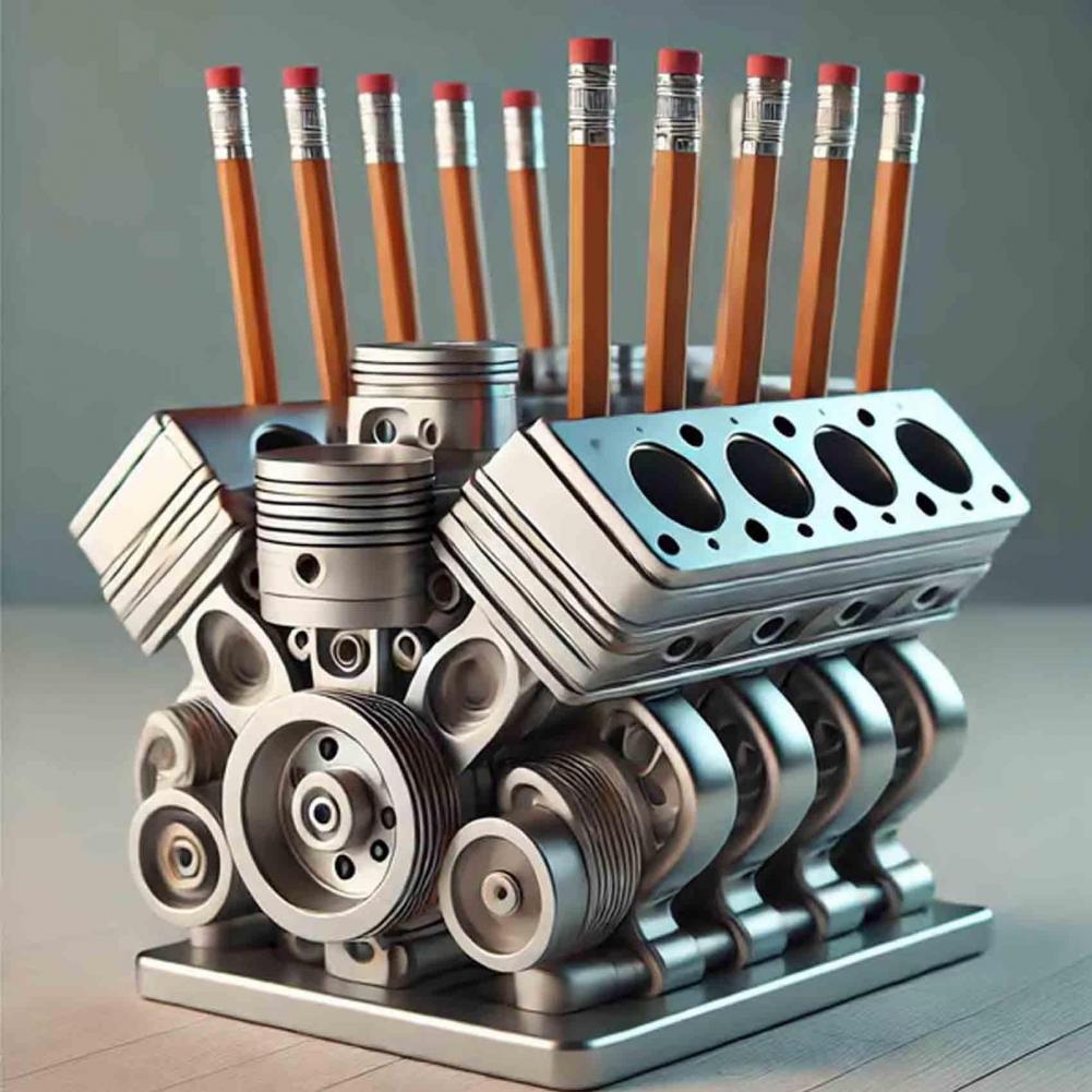 Pen Holder Resin V8 Car Engine - Edc Carry Pen review and price