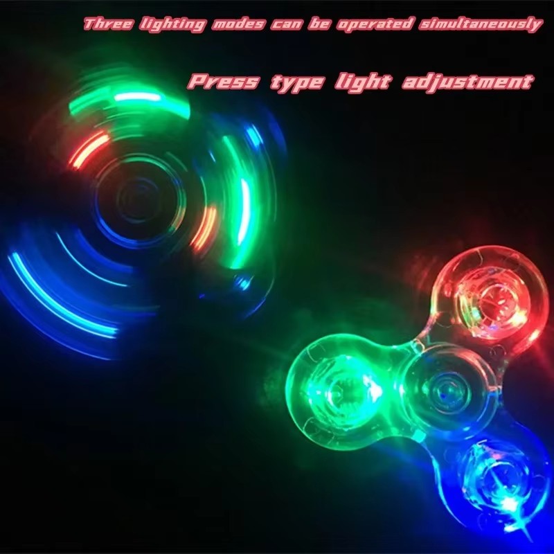 Crystal Luminous LED Light Fid - Fidget Spinner Bearing review and price