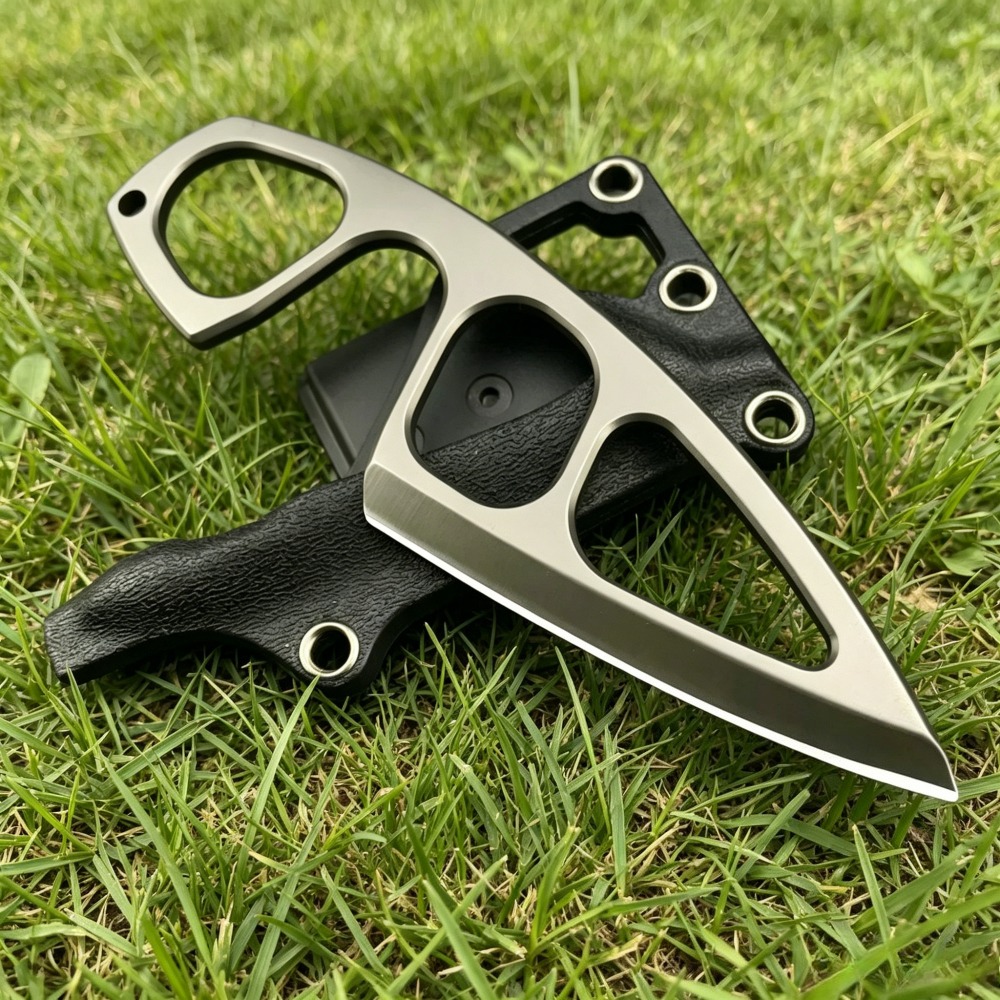 High Hardness Neck Knife 440C  - Edc Fixed Blade Deep Carry review and price