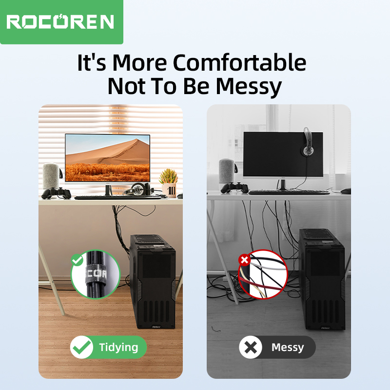 Rocoren Cable Organizer Detach - Gear Tie Reusable review and price