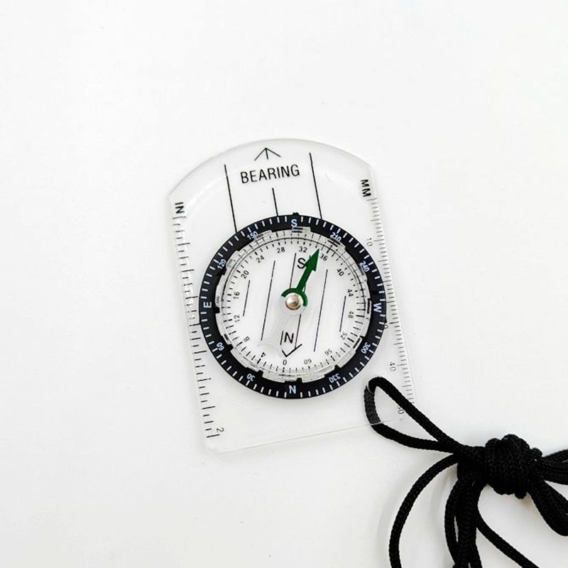1pc/2pc New Outdoor mini Acryl - Compass Keychain Mini review and price