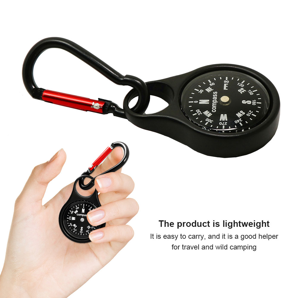 Mini Survival Compass with Car - Compass Keychain Mini review and price